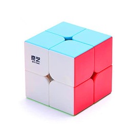 CuberSpeed Qiyi Qidi S 2x2 Stickerless Magic Cube MoFangGe MFG qidi s 2x2x2 Color Speed Cube