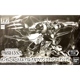 BANDAI P Gundam Base Limited Barbatos Iron-Blooded Coating Ver. HG 1/144 Model Kit