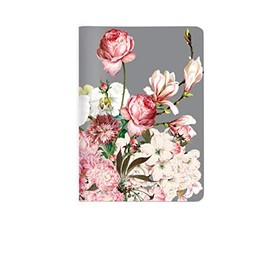 Cedon Notebook A6 Bouquet Rose Chequered