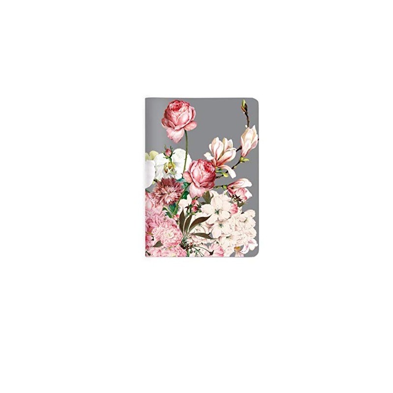 Cedon Notebook A6 Bouquet Rose Chequered