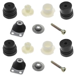 Create idea Set of 7 Chainsaw Vibration Damper Kit 1121 790 9901, 1121 790 9912, 1121 790 9909 Compatible with Stihl 026 024 MS240 MS260 Chainsaw Rubber Buffer