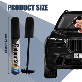 Tecledsn Touch Up Paint for Cars, Car Scratch Repair Pen, Quick & Easy Solution to Erase Car Scratch Paint Pen, Automotive Paint Scratch Remover for Cars Paint Scratch Repair (Black)