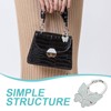 Veemoon Butterfly Purse Hook Foldable Handbag Hanger Crystal Rhinestone Table