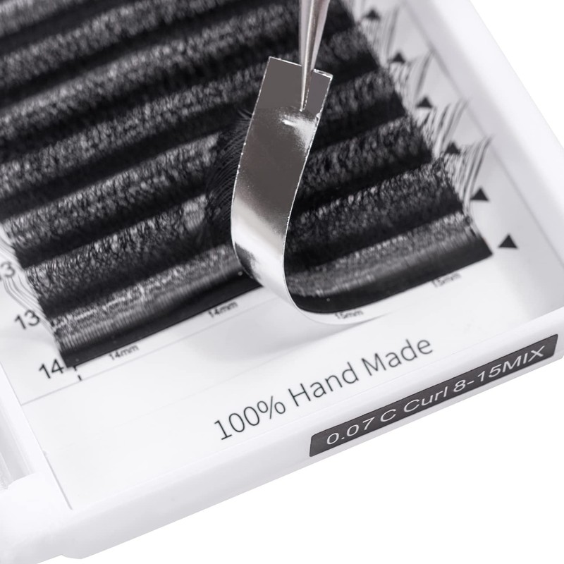 ACTROL W Eyelash Extensions 4D Volume 0.07D Curl 8-15mm Easy