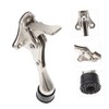 Adjustable Kickdown Door Stopper - Zinc Alloy Foot Operated Door
