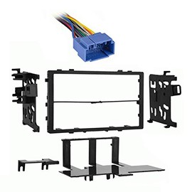Compatible with Honda CRV 1999 2000 2001 2002 2003 2004 2005 2006 Double DIN Aftermarket Stereo Harness Radio Install Dash Kit