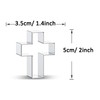 WDYJMALL Crucifix Cross Crucifixion Shape Cookie Cutter - F
