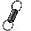 TIMULTI Titanium Magnetic Releaser Key Holder, Stylish, Includes Key Ring,