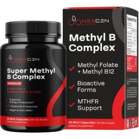 Nexgen Blends Complejo B Metilado 5-mthf Y B12 30 Cápsulas
