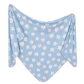 Copper Pearl Baby Swaddle Blanket - Premium Knit Baby Blanket, Large Soft Stretchy Receiving Blankets for Baby Boy and Girl, Swaddles for Newborn, Infant, and Toddler (Della)