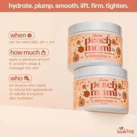 Peach Mami Crema Corporal Reafirmante Original Amatemas 60ml                                                                                          
