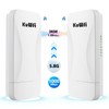 KuWFi Point to Point Gigabit Wireless Bridge 5.8G 900Mbps 1Gbs