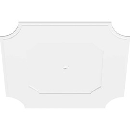 Ekena Millwork CMP40LE-01000 Locke Architectural Grade PVC Contemporary Urethane Ceiling Medallions 40"OD x 1"ID x 24"C x 1"P