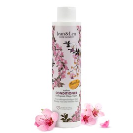 Jean & Len Conditioner Aufbau Mandel & Keratin, für strukturgeschädigtes Haar, bändigt Frizz und verleiht Glanz, Haarconditioner mit pflanzlichem Keratin, ohne Parabene & Silikone, vegan, 300 ml