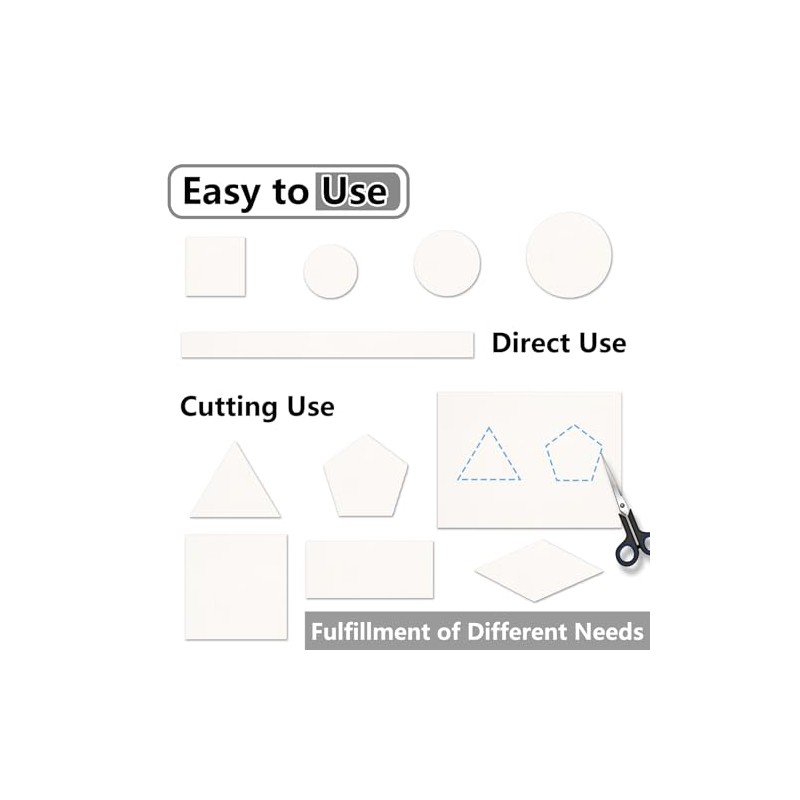 132 Pcs Non-Slip Self-Adhesive Silicone Furniture Pads