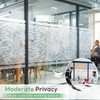 Homein Window Privacy Film, Frosted Glass Window Film Decorative, Non