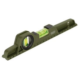 Draper Expert Small Boat Spirit Level 230mm | 180° & 90° Vial Professional Bubble Torpedo Levelling Hand Tools | Heavy Duty Aluminium for Heavy Duty Use