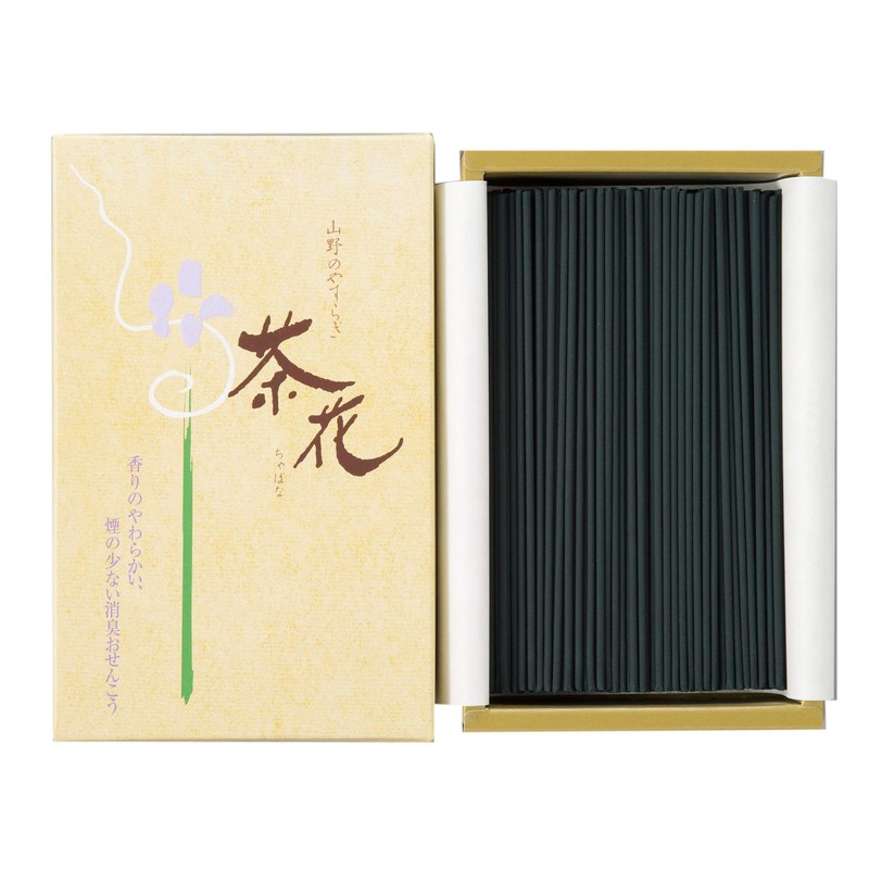 Shorindo Incense Tea Flower, Less Smoke, Large Pack