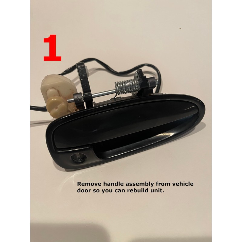 HAP Brand Compatible with/Replacement for 1994-2001 Acura Integra Outside Passengers