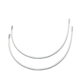 item4ever 1 Pair Bra Underwire Replacement Nylon Coated/Stainless Steel (90D, Nylon Coated) Silver