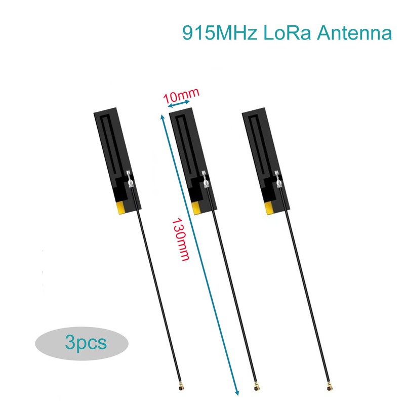 3 Pcs 915MHz LoRa Antenna 3dBi Gain,915MHz FPC Antenna Omni