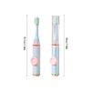 SAMIQU Portable Travel Toothbrush Set–Mini Toothbrush with Built-in Toothpaste Container