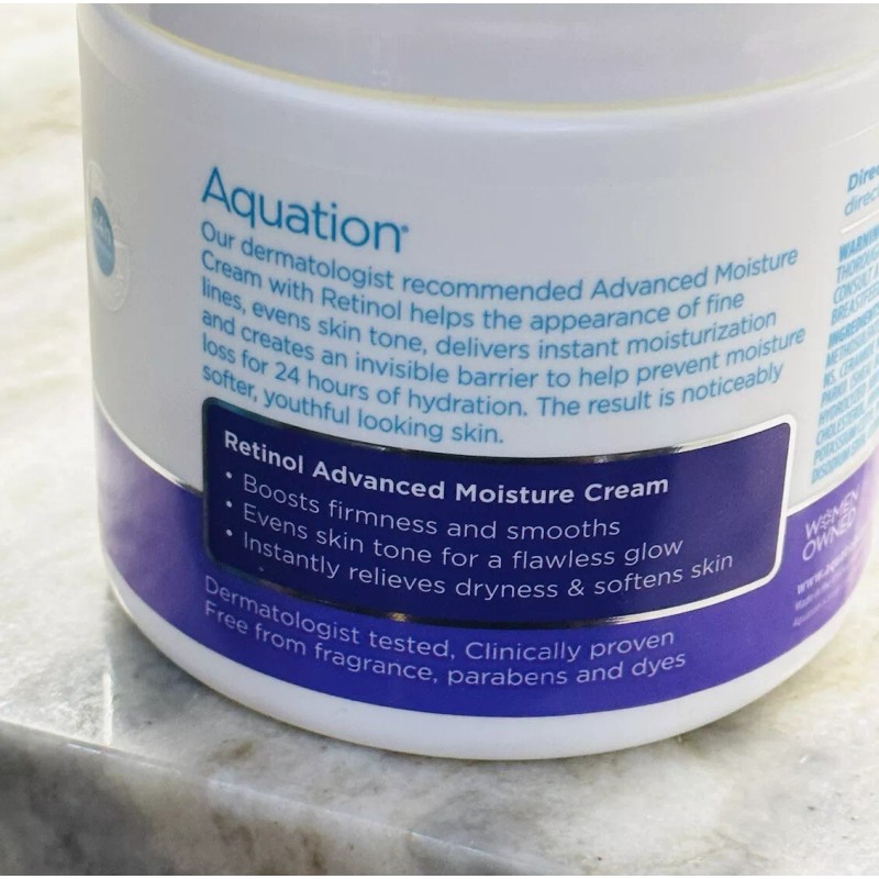 Creme Aquation Advanced Moisture Clinical Cream W/Retinol For Very Dry