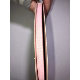 Offray LIGHT PINK 1/4" GROSGRAIN  RIBBON 100 YARDS POLYESTER,   NEW!  BULK PRICING