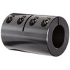 Ruland CLX-12-8-F One-Piece Clamping Rigid Coupling, Black Oxide Steel, 3/4"
