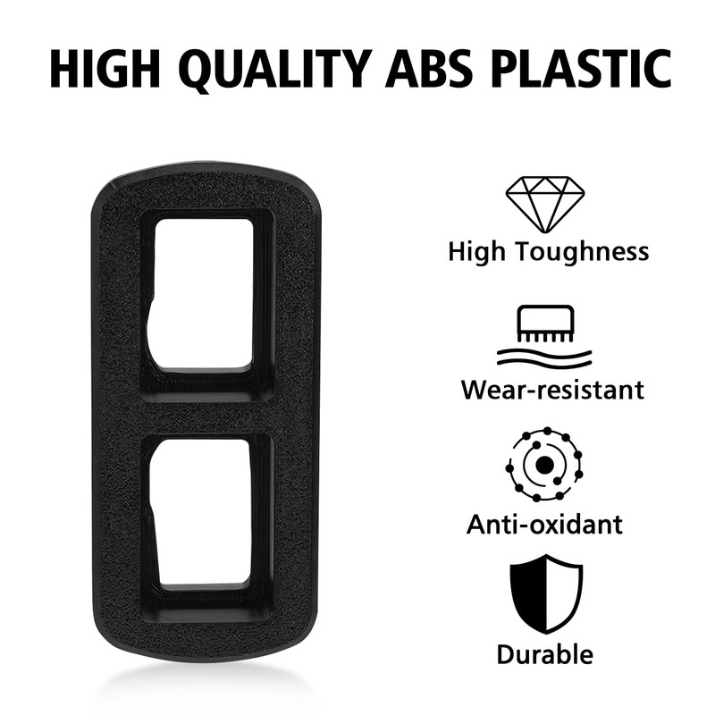 URLWALL Console Dual Switch Plate for Lexus GX470/LX470, Light or