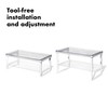 OXO Good Grips Adjustable Fridge Shelf Riser