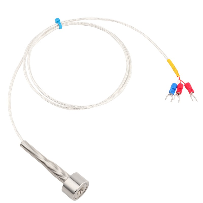PT100 Magnetic Temperature Sensor Waterproof Adsorption Thermistor -60 to +150℃(5meters