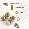 1012Pcs Grade 8.8 Metric Bolts Assortment, Hex Heavy Duty Bolts
