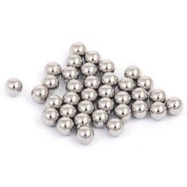 The Little Bike Shop Weldtite 3/16" Ball Bearings, Loose Precision Bearings, 1 bag x 24 balls