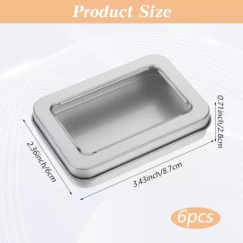 Please refer to product details description Ginxi 6개 금속 팁 홀더 치실 선택 디스펜서 뚜껑이 있는 면봉 용기 보관 정리함 바비 핀 케이스 여행용 Q Ginxi 6 Metal Tip Holder Floss Pick Dispenser Cap Storage Container for Cotton Swabs Organizer Travel Q Bobi Pin Case