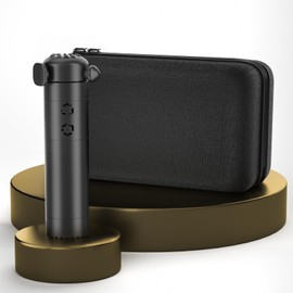 REGINEXT Pro Max Therapy Massager, Deep Muscle Vibration Massager,Cordless Scalp Massager, Head Massager Rechargeable Back Massage, Black