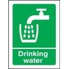 Drinking Water Sign SAV Signs Personal Protection Site Security 1