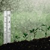 SynHHergyx 2 Pcs 5" Rain Gauge Replacement Tubes for Outdoor