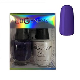 Nugenesis Matching Gel Lacquer Combo Polish | NU 72 Mauve-llous