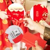 24Pcs Chinese Hong Bao Red Envelopes, Greetings Chinese Money Lucky