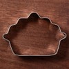 LILIAO Thanksgiving Pumpkin Pie Cookie Cutter - 4 x 2.6