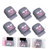 LALAFINA Stylish 6pcs Wall Pen Holder Wall Remote Holder Keep