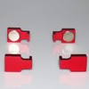 CWZ 4-Pack! Magnetic Parallel Keepers, Holders. Vise, CNC,Kurt,Machinist Tools Red