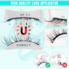Magnetic Eyelashes with Lash Clusters Applicator 5 Magnets Natural Magnetic