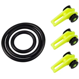 FTM Hakenhalter 3er Set - Halterung für Angelhaken, Hakenbefestigung für Spoons & Wobbler, Hakenhalterung für Haken zum Angeln