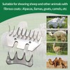 Sheep Shears Blades 9-Tooth Wool Shearing Comb and Cutter Blade