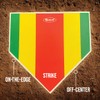 Markwort Strike Zone Training Home Plate Red