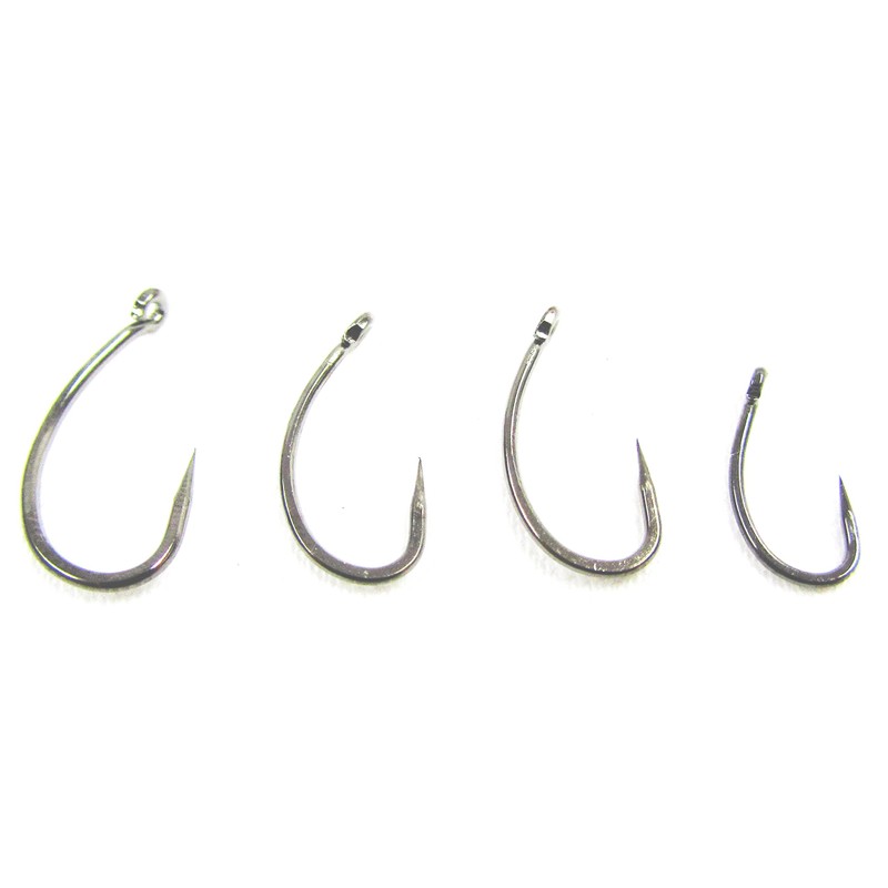 FLADEN 80 Assorted Barbless Curved and Wide Gape CARP FISHING