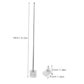 CIYODO Flag Pole Support for Car Magnetic Flagpole Stand Car Flag Holder Easy to Install Durable