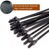 Unbranded Push Mount Zip Ties 8.3x0.2" 20Pcs Cable Zip Tie